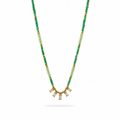 Emerald Crystal Anti-Tarnish Necklace