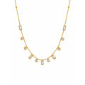 Celeste Charm Drop Necklace