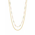 Pastel Beaded Layered Necklace