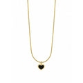 Noir Amour Heart Necklace