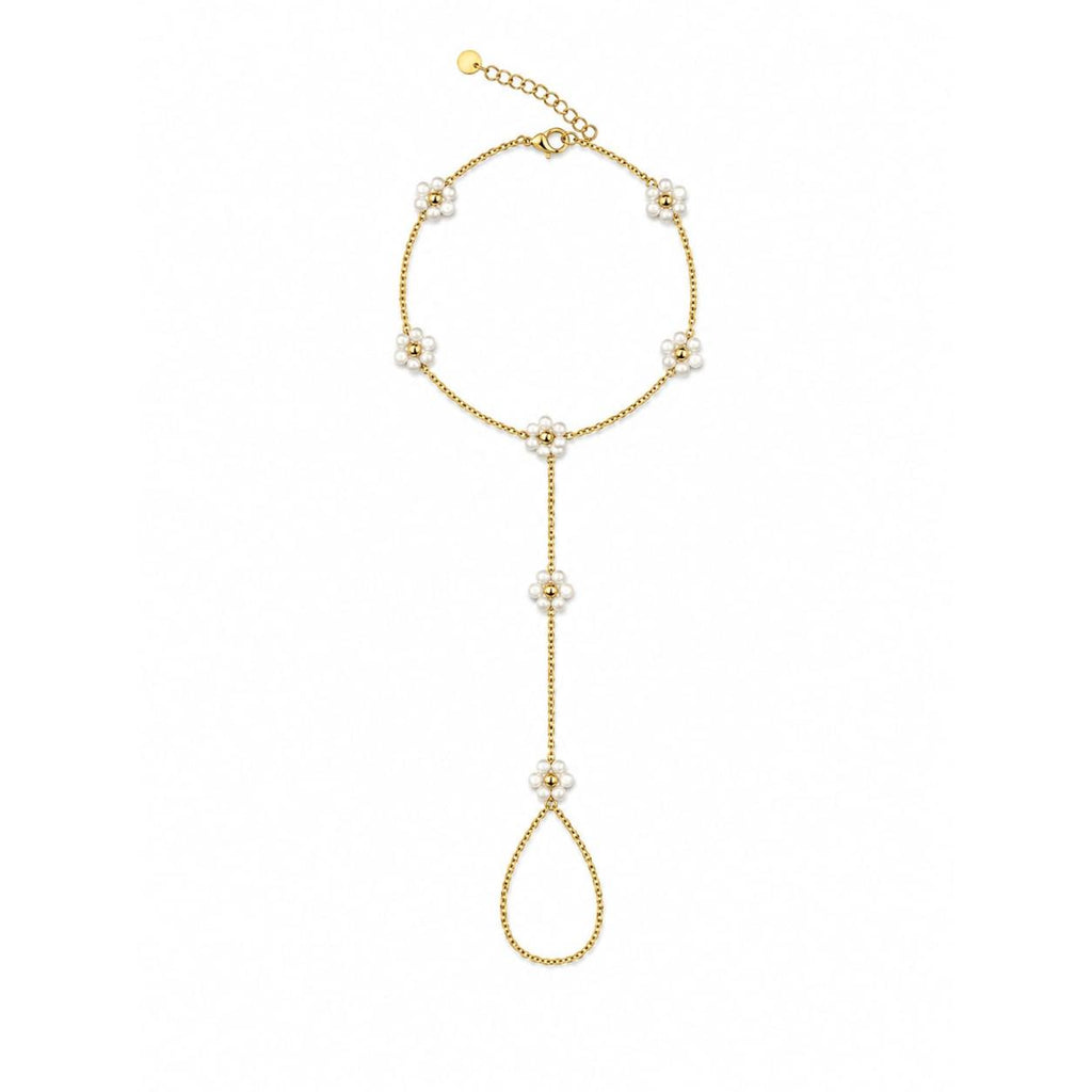 Pearl Bloom Hand Chain