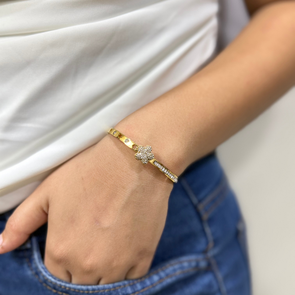 Bloom Luxe Kada Bracelet