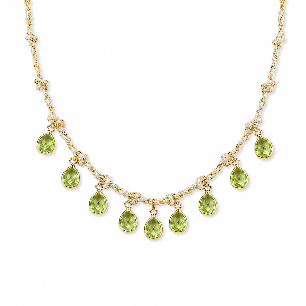 Emerald Drop Necklace