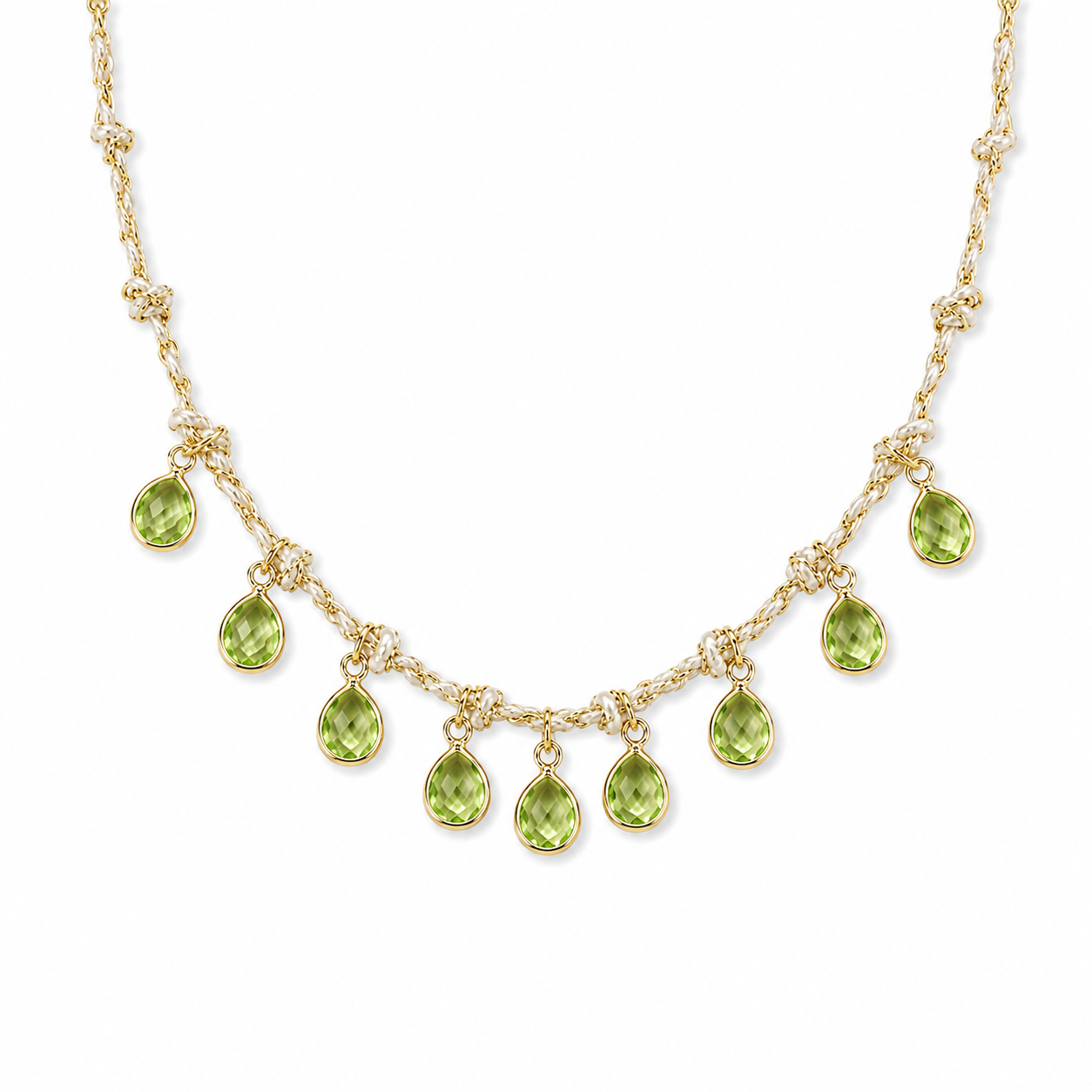 Emerald Drop Necklace