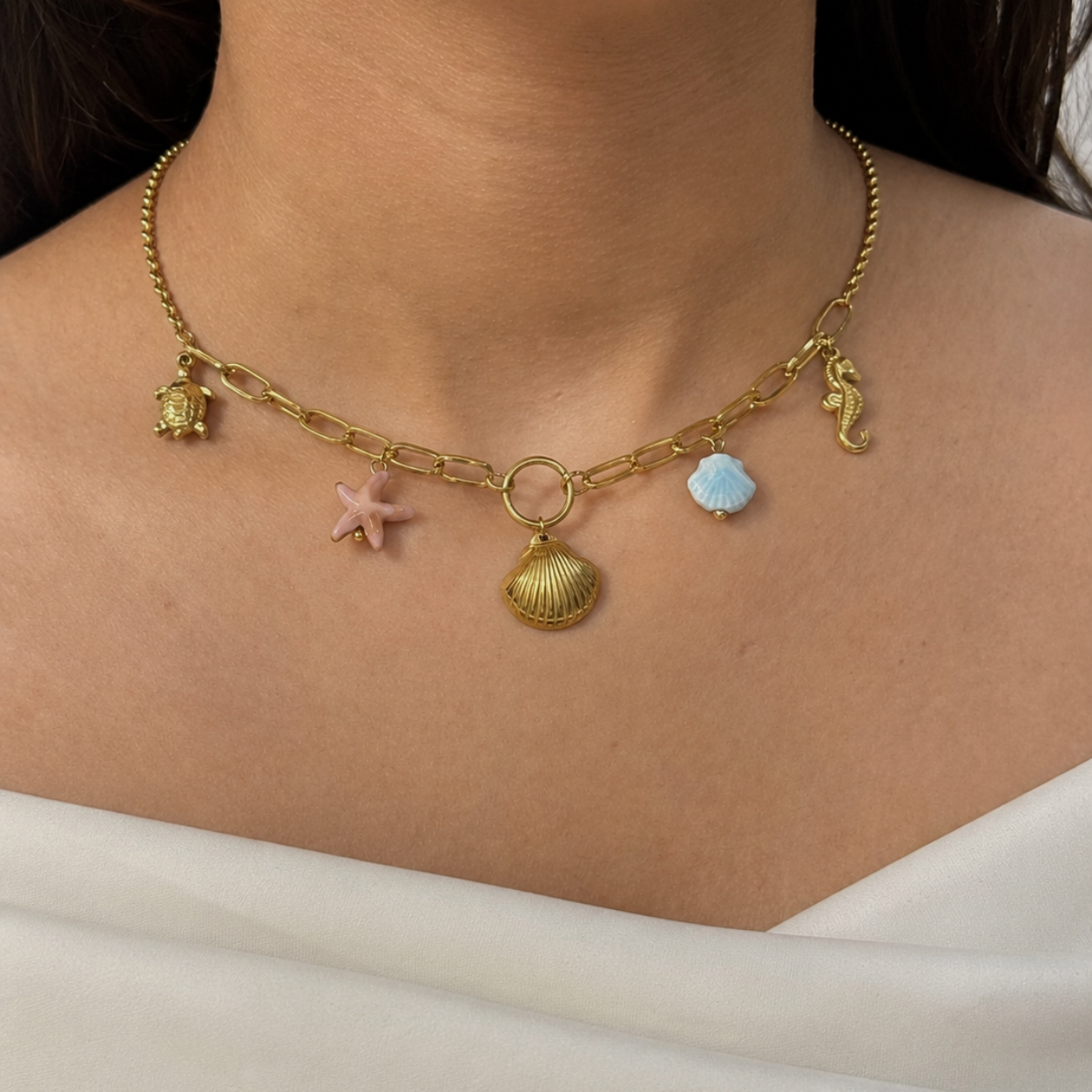 Oceara Charm  Necklace