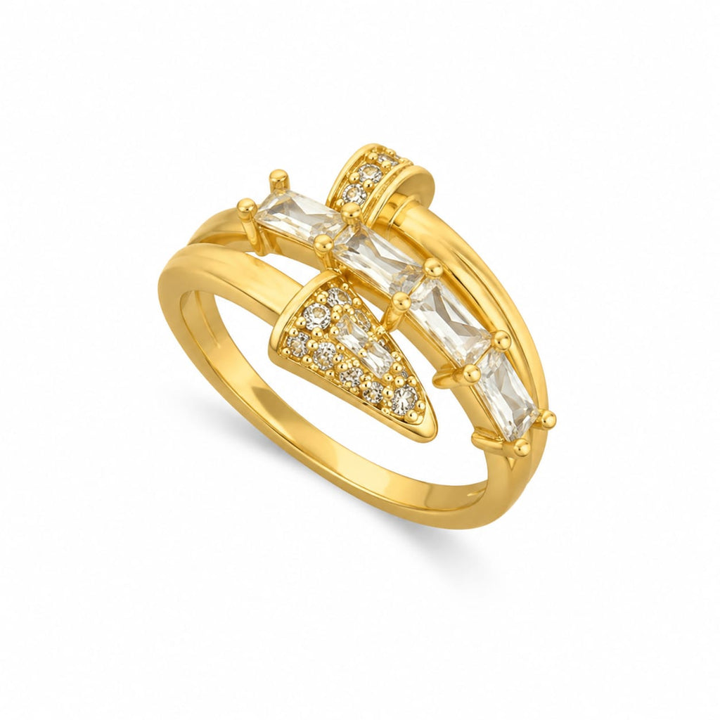 Serpentina Crystal Ring