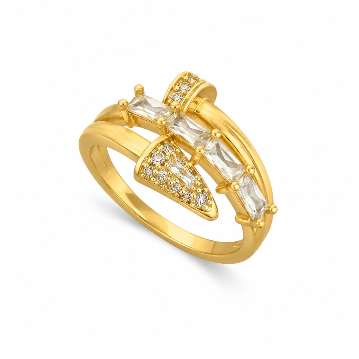 Serpentina Crystal Ring