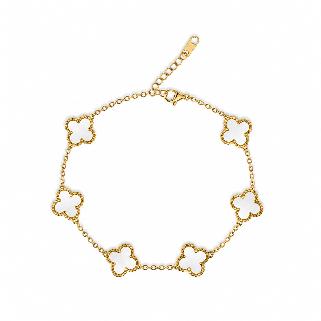 White Clover Bracelet