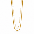 Star Layered Anti-Tarnish Necklace