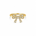 Crystal Bow Ring