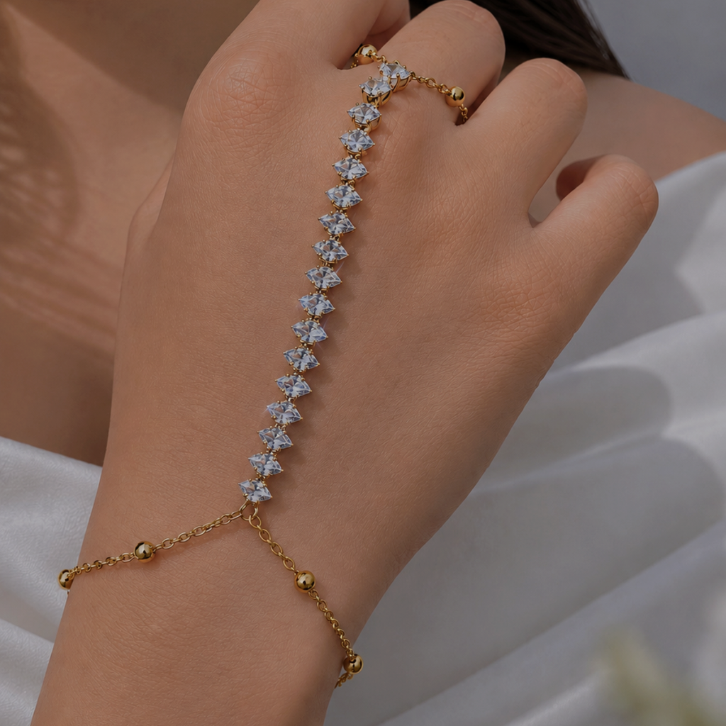 Crystal Hand Chain